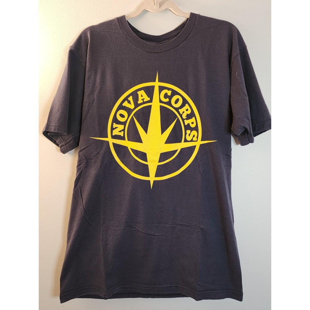 Marvel Nova Corps Mens Graphic T-Shirt Blue WeLoveFine‎ Guardians Galaxy L